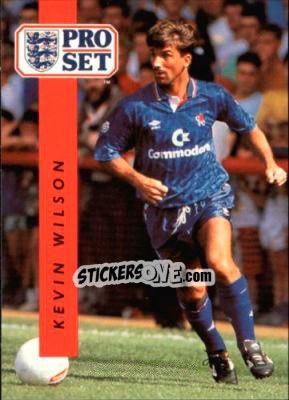Sticker Kevin Wilson - English Football 1990-1991 n. 36 - Pro Set