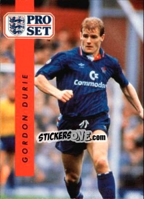 Sticker Gordon Durie - English Football 1990-1991 - Pro Set