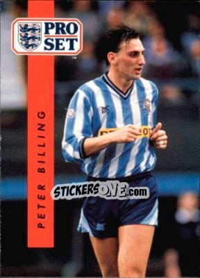 Figurina Peter Billing - English Football 1990-1991 - Pro Set