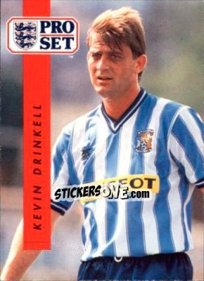 Figurina Kevin Drinkell - English Football 1990-1991 n. 49 - Pro Set
