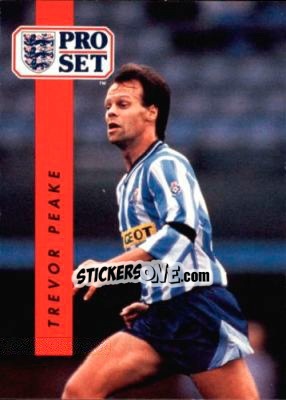 Sticker Trevor Peake - English Football 1990-1991 n. 50 - Pro Set