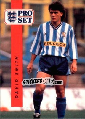 Sticker David Smith - English Football 1990-1991 - Pro Set