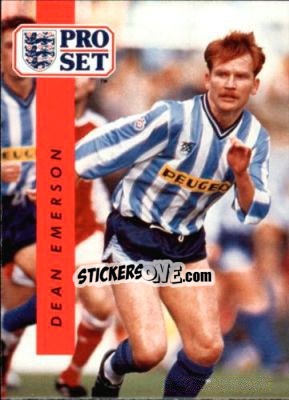 Sticker Dean Emerson - English Football 1990-1991 n. 52 - Pro Set