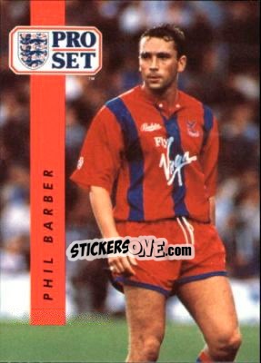 Cromo Phil Barber - English Football 1990-1991 - Pro Set