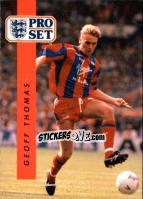 Sticker Geoff Thomas - English Football 1990-1991 - Pro Set
