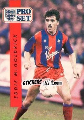 Sticker Eddie McGoldrick - English Football 1990-1991 - Pro Set