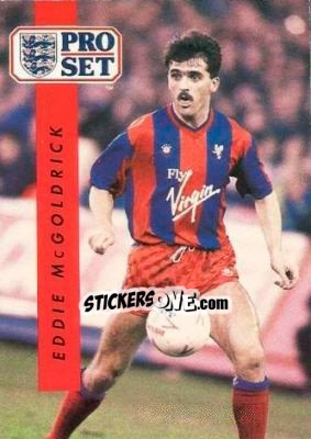 Figurina Eddie McGoldrick - English Football 1990-1991 n. 64 - Pro Set