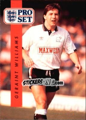 Figurina Geraint Williams - English Football 1990-1991 n. 68 - Pro Set