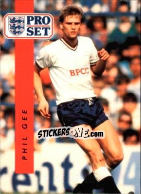 Figurina Phil Gee - English Football 1990-1991 n. 70 - Pro Set