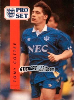 Sticker Tony Cottee - English Football 1990-1991 n. 82 - Pro Set