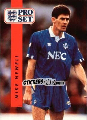 Sticker Mike Newell - English Football 1990-1991 - Pro Set