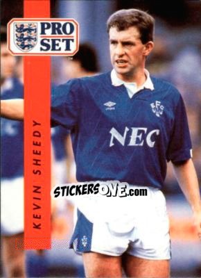 Sticker Kevin Sheedy - English Football 1990-1991 - Pro Set