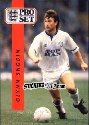 Cromo Glynn Snodin - English Football 1990-1991 n. 90 - Pro Set