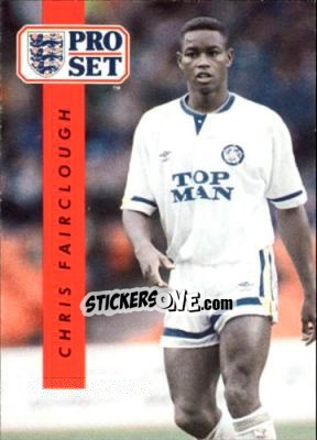 Sticker Chris Fairclough - English Football 1990-1991 - Pro Set