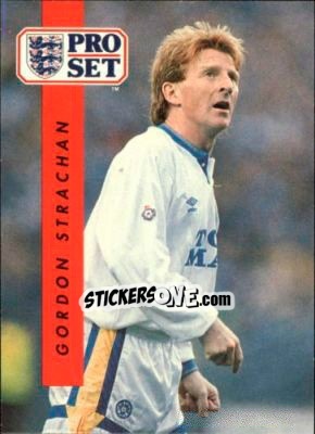 Sticker Gordon Strachan - English Football 1990-1991 n. 94 - Pro Set