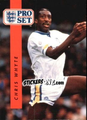 Sticker Chris Whyte - English Football 1990-1991 - Pro Set