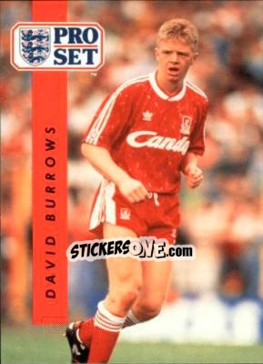 Sticker David Burrows - English Football 1990-1991 n. 103 - Pro Set