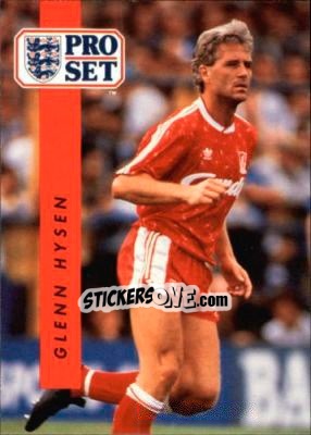 Sticker Glenn Hysen - English Football 1990-1991 - Pro Set