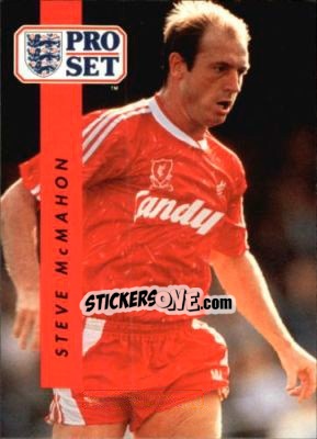 Sticker Steve McMahon - English Football 1990-1991 - Pro Set