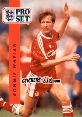 Sticker Ronnie Whelan - English Football 1990-1991 - Pro Set
