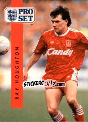 Sticker Ray Houghton - English Football 1990-1991 - Pro Set