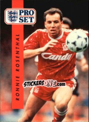 Sticker Ronnie Rosenthal - English Football 1990-1991 - Pro Set