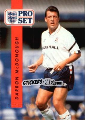 Sticker Darron McDonough - English Football 1990-1991 - Pro Set