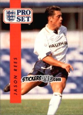 Sticker Jason Rees - English Football 1990-1991 - Pro Set