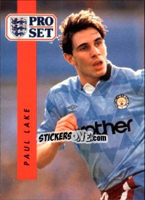 Cromo Paul Lake - English Football 1990-1991 - Pro Set