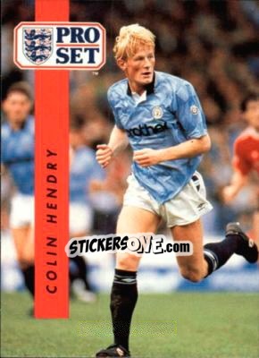 Sticker Colin Hendry - English Football 1990-1991 - Pro Set