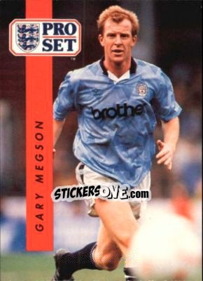 Cromo Gary Megson - English Football 1990-1991 - Pro Set