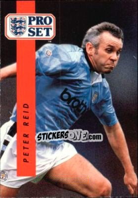 Cromo Peter Reid - English Football 1990-1991 - Pro Set