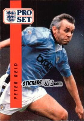 Sticker Peter Reid - English Football 1990-1991 n. 134 - Pro Set