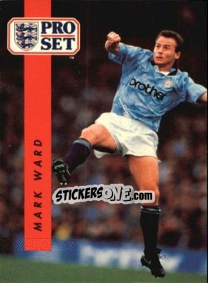 Sticker Mark Ward - English Football 1990-1991 - Pro Set