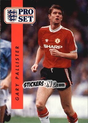 Sticker Gary Pallister - English Football 1990-1991 - Pro Set
