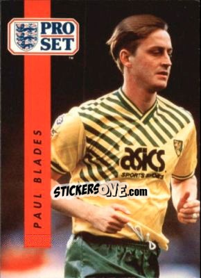 Figurina Paul Blades - English Football 1990-1991 - Pro Set