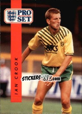 Sticker Ian Crook - English Football 1990-1991 - Pro Set