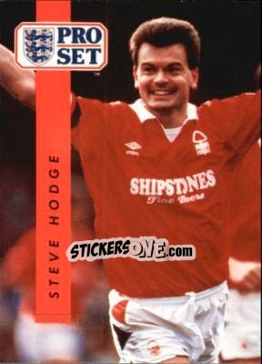 Sticker Steve Hodge - English Football 1990-1991 - Pro Set