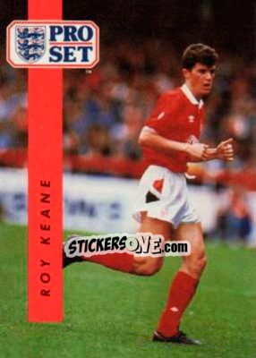 Sticker Roy Keane - English Football 1990-1991 n. 175 - Pro Set