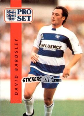 Sticker David Bardsley - English Football 1990-1991 - Pro Set