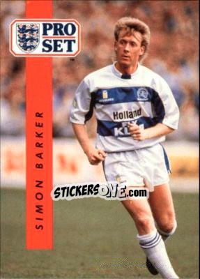 Sticker Simon Barker - English Football 1990-1991 - Pro Set