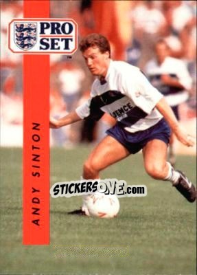 Sticker Andy Sinton - English Football 1990-1991 n. 187 - Pro Set