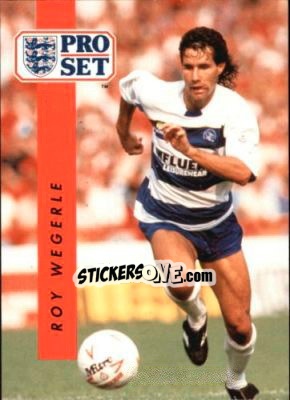 Sticker Roy Wegerle - English Football 1990-1991 - Pro Set