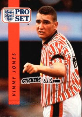 Cromo Vinny Jones - English Football 1990-1991 - Pro Set