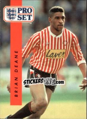 Figurina Brian Deane - English Football 1990-1991 - Pro Set