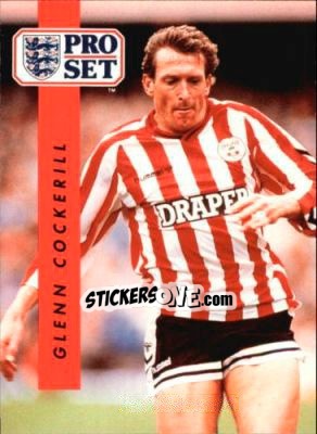 Sticker Glenn Cockerill - English Football 1990-1991 - Pro Set