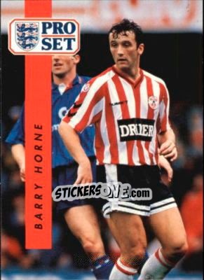 Sticker Barry Horne - English Football 1990-1991 - Pro Set