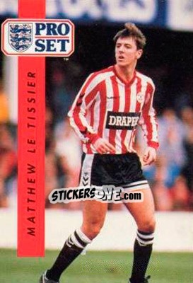 Sticker Matthew Le Tissier - English Football 1990-1991 - Pro Set