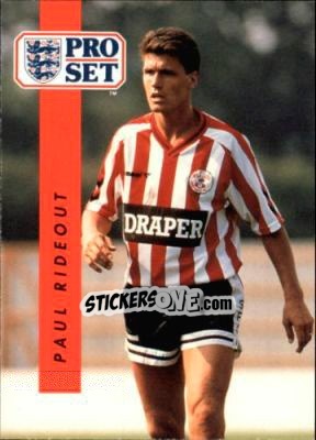 Sticker Paul Rideout - English Football 1990-1991 n. 212 - Pro Set