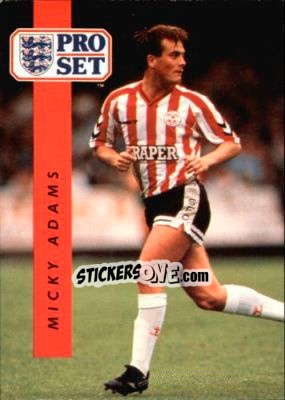 Figurina Micky Adams - English Football 1990-1991 - Pro Set